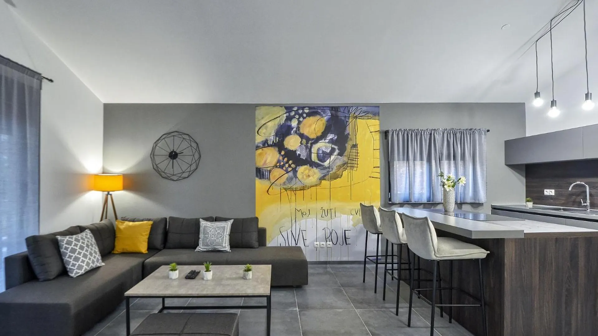 Villa Bellavu For 8 People With Playground & Sea View In Rakalj Croatia